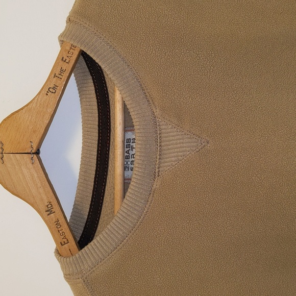 GH Bass Earth Men's Size M Long Sleeve Plush Pull Over Shirt - Picture 2 of 7